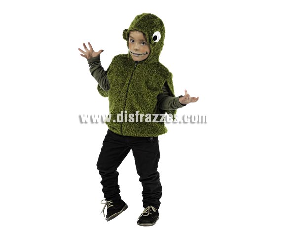 Disfraz de Tortuga Deluxe para niños de 3-5 años. Alta calidad, hecho en España. Incluye chaqueta con gorro. Pantalón NO incluido.