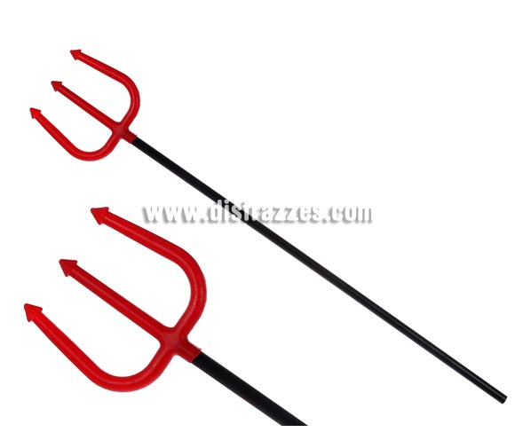 Tridente diablo de 106 cm. para Halloween.