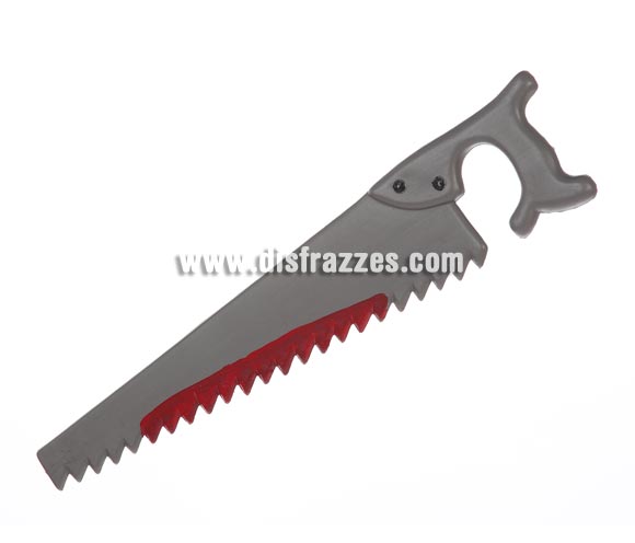 Serrucho ensangrentado de 52 cm. para Halloween. 