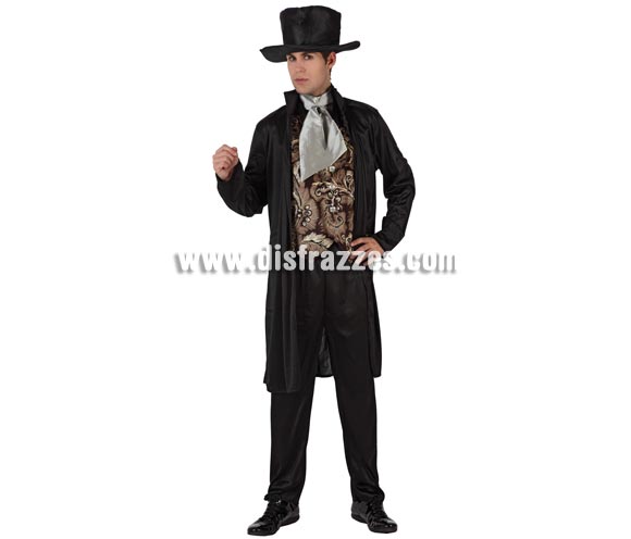 Disfraz de Caballero Oscuro para hombre. Talla standar M-L = 52/54.