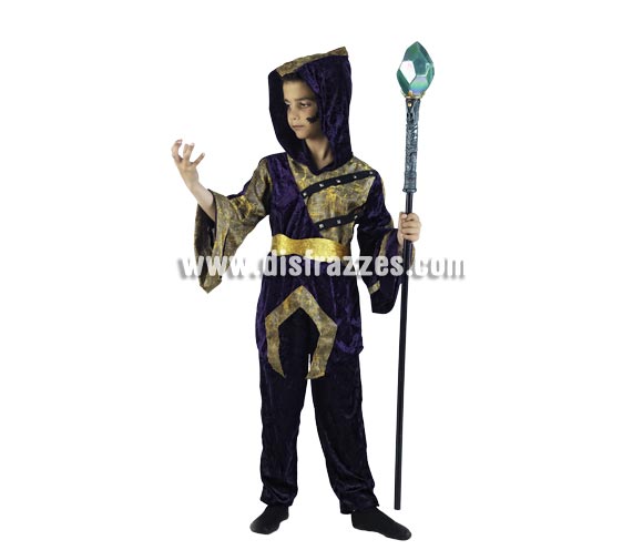 Disfraz de Teen-Vamps James Deluxe para niño. Alta calidad, hecho en España. Disponible en varias tallas. Incluye chaqueta, pantalón y cinturón. Bastón NO incluido, podrás encontrar en nuestra seccción de Complementos.