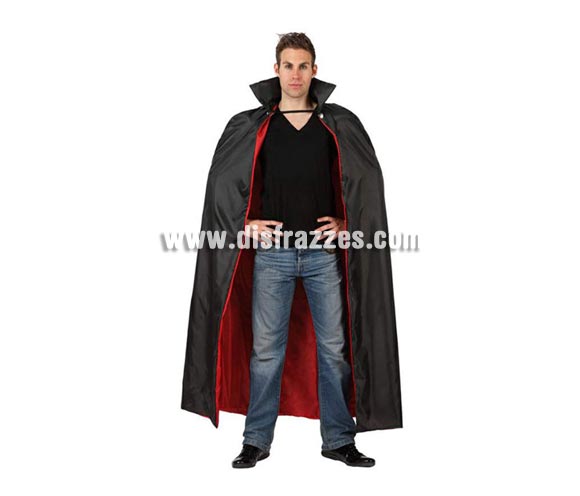 Capa de Vampiro para adultos de 143 cm. Incluye capa.