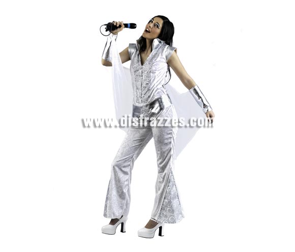 Disfraz de Musical Sophie Deluxe para mujer. Alta calidad, hecho en España. Disponible en varias tallas. Incluye mono con cinturón. Micrófono NO incluido.