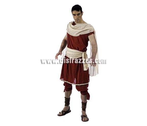 Disfraz de Theón de Alejandria Deluxe para hombre. Alta calidad, hecho en España. Disponible en varias tallas. Incluye pantalón y túnica.