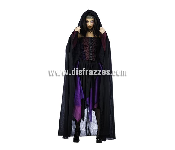 Capa Negra Deluxe para adultos. Ideal como Complementos de cualquier disfraz.
