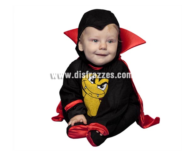 Disfraz de Vampiro bebé de 6 a 12 meses para Halloween.