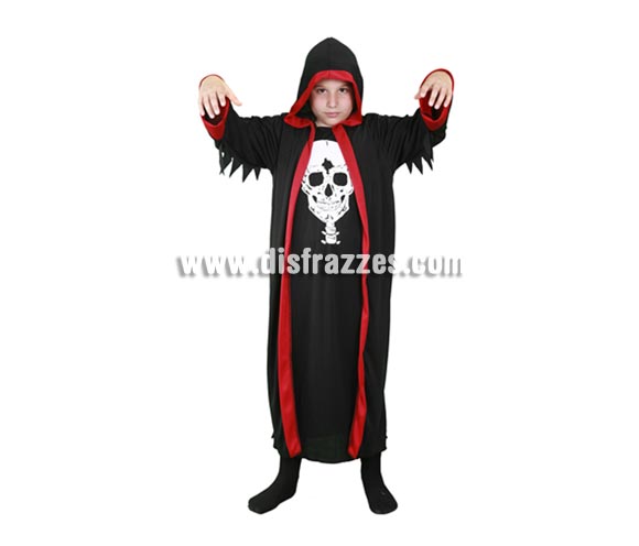 Disfraz de Señor de la Cripta para niños de 7 a 9 años para Halloween.