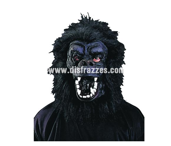 Máscara de Gorila PVC para Halloween.