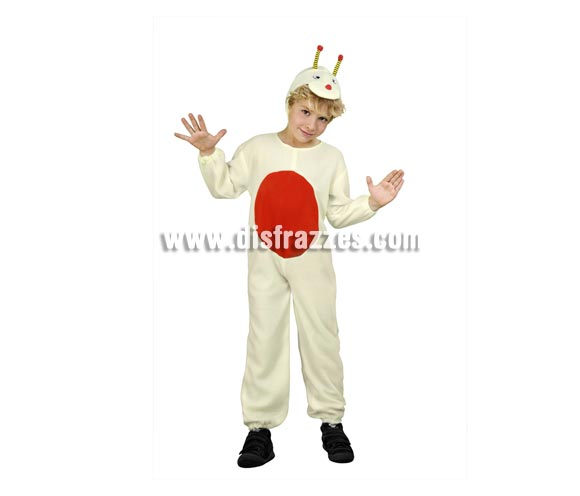 Disfraz de Bichito para niños de 2-4 años. Incluye mono y gorrito.