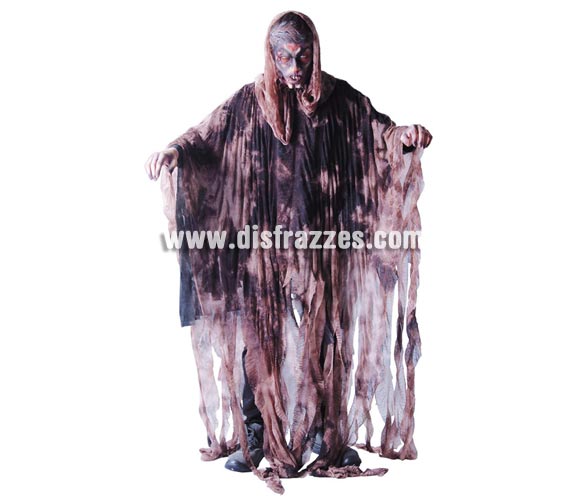Disfraz de Espíritu de Tierra para hombre. Talla Standar = 52/54. Incluye túnica con capucha.