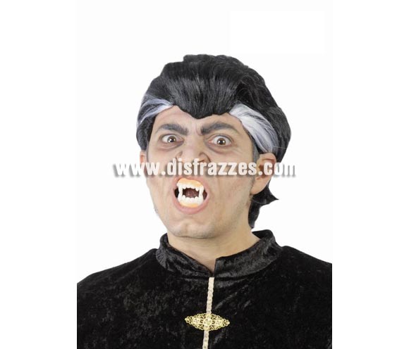 Peluca de Drácula para Halloween.