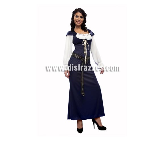 Disfraz de Lady Marian para mujer. Talla standar M-L = 38/42. Incluye vestido y cinturón.
