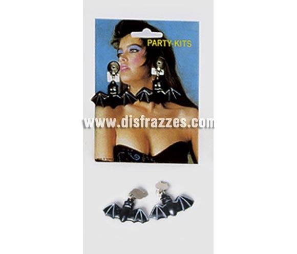 Par de Pendientes de vampiro o murciélago para Halloween. Ideal como complemento de tu disfraz de Halloween para ir de Fiesta a Pub's, Discotecas, Casas particulares o Restaurantes y ayudar a crear un ambiente terrorífico y tenebroso en Halloween.
¡¡¡PRÓXIMA RECEPCIÓN DE ÉSTE ARTÍCULO A PARTIR DE SEPTIEMBRE DE 2010!!!
