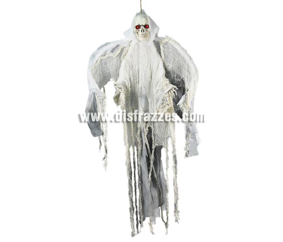 Colgante Calavera de 90 cm para decorar en Halloween.