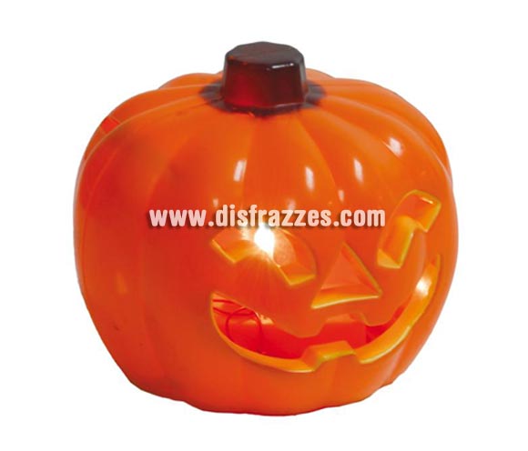 Calabaza de 10 cm para decorar en Halloween.