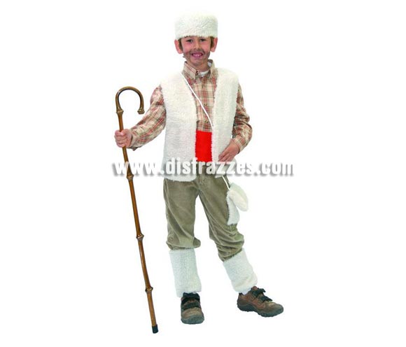 Disfraz barato de Pastor infantil para Navidad. Talla de 4 a 6 años. Incluye gorro, chaleco, fajín, zurrón y polainas. Traje de Pastorcillo o Pastorcito para niño. Traje de Papa Noel infantil super barato para Navidad. Talla de 7 a 9 años. Incluye pantalón, casaca, cinturón, barba y gorro. Éste disfraz de Navidad es ideal para la época Navideña en la que los niños hacen teatros de Belenes e interpretan canciones tradicionales en los Colegios y se comienzan a preparar las Fiestas en las que Reina la Paz y la Unidad. Disfrazándote con un disfraz para Navidad, o disfrazando a tus hijos con disfraces de Navidad, ayudas a crear ese ambiente mágico en el que los peques se sienten protagonistas y sienten el auténtico Espíritu Navideño que entre todos debemos crear.
¡¡Compra tu disfraz para Navidad en nuestra tienda de disfraces, será divertido!!
