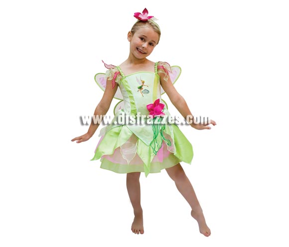 Disfraz de Campanilla. Talla de 7 a 8 años. Incluye diadema, vestido con luz y alas. Disfraz con licencia Disney ideal para regalar. Disfraz de el Hada de Peter Pan. Éste disfraz es ideal para Carnaval y para regalar en Navidad, en Reyes Magos, para un Cumpleaños o en cualquier ocasión del año. Con éste disfraz harás un regalo diferente y que seguro que a los peques les encantará y hará que desarrollen su imaginación y que jueguen haciendo valer su fantasía. 
¡¡Compra tu disfraz para Carnaval o para regalar en Navidad o en Reyes Magos en nuestra tienda de disfraces, será divertido!!
