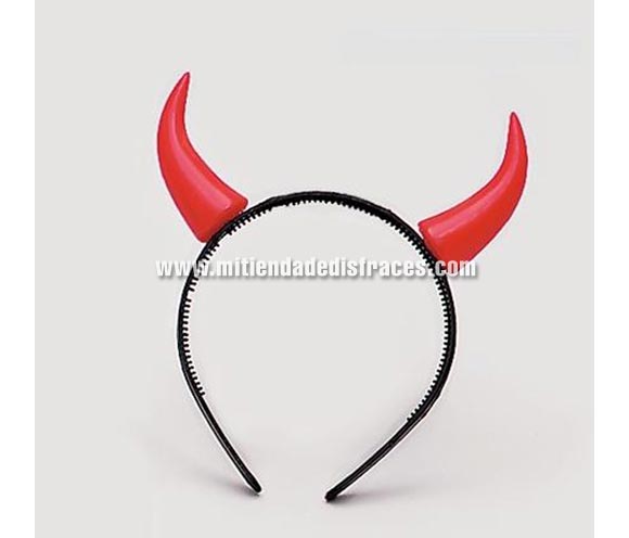 Diadema Cuernos de Diablo.