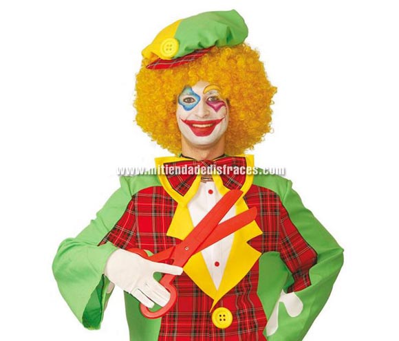Tijeras Gigantes 40 cm. perfectas para disfraces de Payaso.