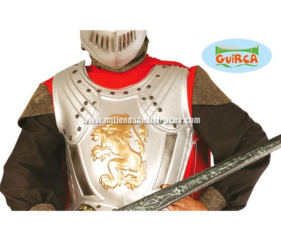 Armadura medieval 60 cm. Pecho y espalda.