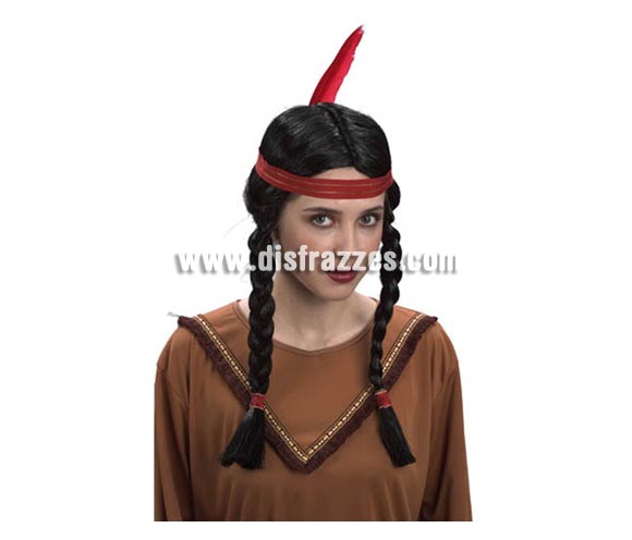 Peluca de India 2 coletas para Carnaval. Talla única adulta. Ideal como complemento de tu disfraz para Carnaval para ir de Fiesta a Pubs, Discotecas, Casas particulares, Restaurantes o Colegios y ayudar a crear un ambiente Carnavalesco y Festivo propio de la Fiesta de Carnavales.
¡¡Compra el complemento para tu disfraz de Carnaval en nuestra tienda de disfraces, será divertido!!
