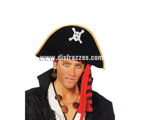 Sombrero de Pirata de terciopelo.