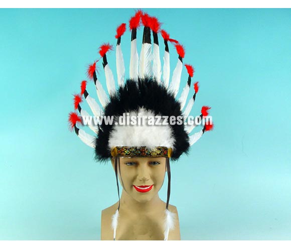 Penacho Indio para Carnavales. Ideal como complemento de tu disfraz para Carnaval para ir de Fiesta a Pubs, Discotecas, Casas particulares, Restaurantes o Colegios y ayudar a crear un ambiente Carnavalesco y Festivo propio de la Fiesta de Carnavales.
¡¡Compra el complemento para tu disfraz de Carnaval en nuestra tienda de disfraces, será divertido!!
