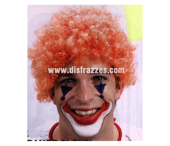 Peluca Payaso rizada naranja para Carnaval. Talla universal adultos. Ideal como complemento de tu disfraz para Carnaval para ir de Fiesta a Pubs, Discotecas, Casas particulares, Restaurantes o Colegios y ayudar a crear un ambiente Carnavalesco y Festivo propio de la Fiesta de Carnavales.
¡¡Compra el complemento para tu disfraz de Carnaval en nuestra tienda de disfraces, será divertido!!

