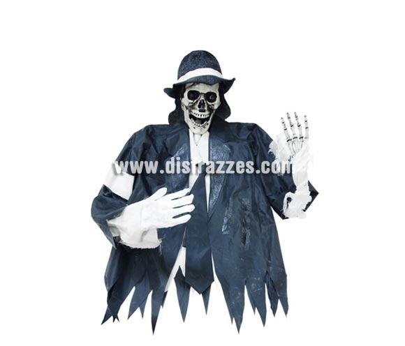 Colgante decorativo Rey del Pop de 160 cm. para Halloween. Colgante de Michael Jackson para decorar a la última moda. Artículo muy apropiado para decoración de Halloween en Discotecas, Pub's, Restaurantes, Colegios y Casas particulares y así crear un ambiente terrorífico y tenebroso típico de la Fiesta de Halloween cada vez más seguida por todos.
¡¡Cómpranos la decoración para Halloween, será divertido!!