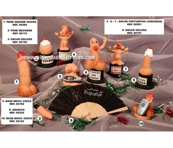Base para el móvil en forma de pene. Perfecto para Despedidas de Soltero o Soltera.
