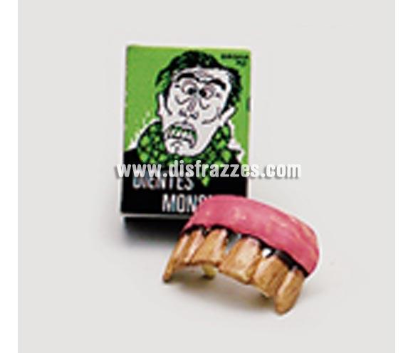 Dientes de Monstruo para Halloween. Ideal como complemento de tu disfraz de Halloween para ir de Fiesta a Pubs, Discotecas, Casas particulares o Restaurantes y ayudar a crear un ambiente terrorífico y tenebroso en la Fiesta de Halloween.
¡¡Compra los complementos de tu disfraz para Halloween en nuestra tienda de disfraces, será divertido!!
