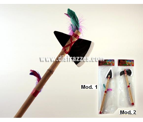 Hacha o lanza de Indio de 50 cm. dos modelos surtidos, precio por unidad, se venden por separado. Ideal como complemento de tu disfraz para Carnaval para ir de Fiesta a Pubs, Discotecas, Casas particulares, Restaurantes o Colegios y ayudar a crear un ambiente Carnavalesco y Festivo propio de la Fiesta de Carnavales.
¡¡Compra el complemento para tu disfraz de Carnaval en nuestra tienda de disfraces, será divertido!!
