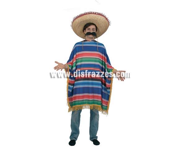 Poncho barato de Mejicano adulto para Carnavales. Talla única 52/54. Incluye Poncho. Sombrero y bigote NO incluidos. Podrás verlos en el apartado de Complementos.
¡¡Compra tu disfraz para Carnaval en nuestra tienda de disfraces, será divertido!!
