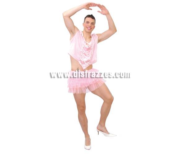 Disfraz de Bailarina Hombre adulto para Carnavales. Talla única 52/54. Incluye blusa y tutú. Perfecto para Despedidas de Soltero.
¡¡Compra tu disfraz para Carnaval en nuestra tienda de disfraces, será divertido!!

