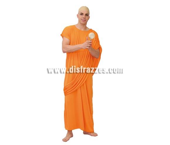 Disfraz barato de Hare Krishna adulto para Carnavales. Talla única 52/54. Incluye túnica. Pandereta y calva NO incluidas, podrás verlo en la sección de Complementos. 
¡¡Compra tu disfraz para Carnaval en nuestra tienda de disfraces, será divertido!!
