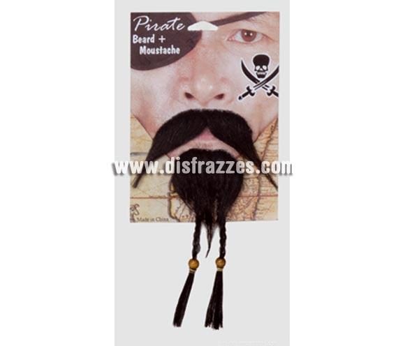 Barba y bigote con trenzas de pirata. Ideal como complemento de tu disfraz para Carnaval para ir de Fiesta a Pubs, Discotecas, Casas particulares, Restaurantes o Colegios y ayudar a crear un ambiente Carnavalesco y Festivo propio de la Fiesta de Carnavales.
¡¡Compra el complemento para tu disfraz de Carnaval en nuestra tienda de disfraces, será divertido!!
