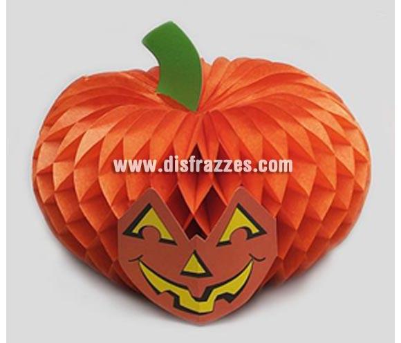 Calabazas de papel, 3 modelos surtidos de 30 cm. de diámetro para Halloween. Precio por unidad. Son muy originales para decoración de Halloween en Discotecas, Pubs, Restaurantes, Colegios y Casas particulares y así crear un ambiente terrorífico y tenebroso típico de la Fiesta de Halloween cada vez más seguida por todos.
¡¡Compra la decoración para Halloween en nuestra tienda de disfraces, será divertido!!
