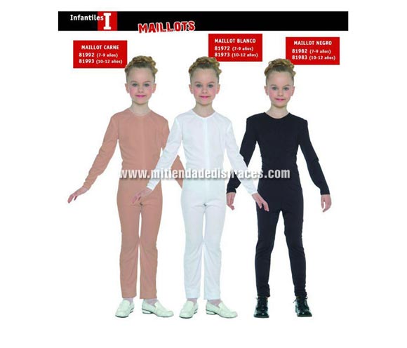 Maillot Carne de 10 a 12 años.
