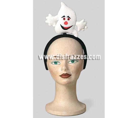 Diadema Fantasma para Halloween. Un complemento ideal para Halloween, discreto pero original y divertido. ¡¡¡PRÓXIMA RECEPCIÓN DE ÉSTE ARTÍCULO A PARTIR DE SEPTIEMBRE DE 2010!!! 