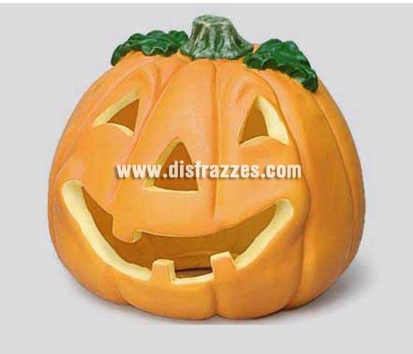 Calabaza decoración de 22 cm. de diámetro para Halloween. Artículo muy apropiado para decoración de Halloween en Discotecas, Pubs, Restaurantes, Colegios y Casas particulares y así crear un ambiente terrorífico y tenebroso típico de la Fiesta de Halloween cada vez más seguida por todos.
¡¡Compra la decoración para Halloween en nuestra tienda de disfraces, será divertido!!

