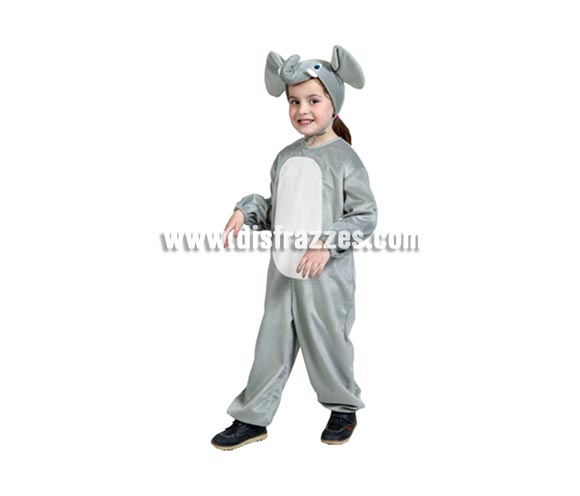 Disfraz barato de Elefante infantil para Carnaval. Talla de 2 a 4 años. Incluye mono y gorro. Éste disfraz de Carnaval es ideal para divertirse en las Fiestas de Carnavales tan divertidas y estrambóticas como siempre y que cada vez se celebran en más Pueblos, Villas  y Ciudades, tanto en la calle como en Pubs, Discotecas, Casas particulares, Restaurantes o Colegios y disfrazándote con un traje de Carnaval ayudarás a crear ese ambiente Carnavalesco, tan divertido, multicolor y variopinto que a todos nos fascina y nos divierte.
¡¡Compra tu disfraz para Carnaval en nuestra tienda de disfraces, será divertido!!
