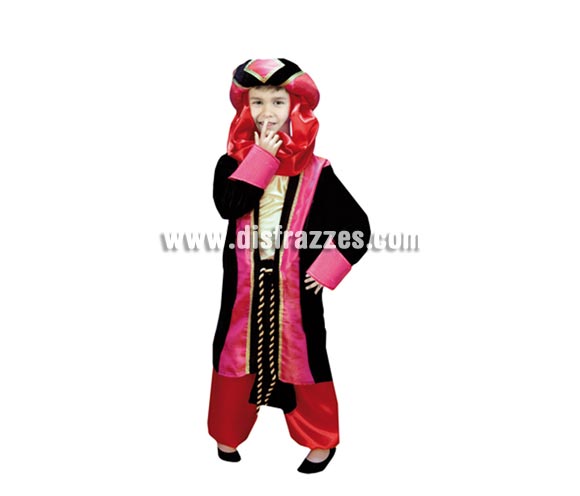 Disfraz de Príncipe Árabe o de Paje Real infantil para Carnaval o para Navidad barato. Talla de 7 a 9 años. Incluye turbante, blusón, cinturón y pantalones. Traje Paje Real para Navidad. Éste disfraz de Navidad es ideal para la época Navideña en la que los niños hacen teatros de Belenes e interpretan canciones tradicionales en los Colegios y se comienzan a preparar las Fiestas en las que Reina la Paz y la Unidad. Disfrazándote con un disfraz para Navidad, o disfrazando a tus hijos con disfraces de Navidad, ayudas a crear ese ambiente mágico en el que los peques se sienten protagonistas y sienten el auténtico Espíritu Navideño que entre todos debemos crear.
¡¡Compra tu disfraz para Navidad en nuestra tienda de disfraces, será divertido!!

