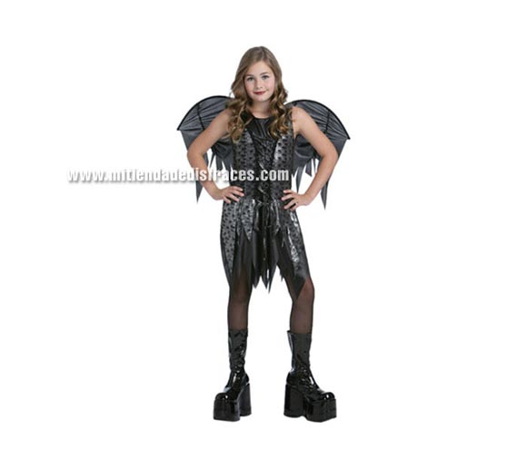 Disfraz de Hada Luz de Luna económico talla de 10 a 12 años. Incluye vestido y alas. Botas NO incluidas.