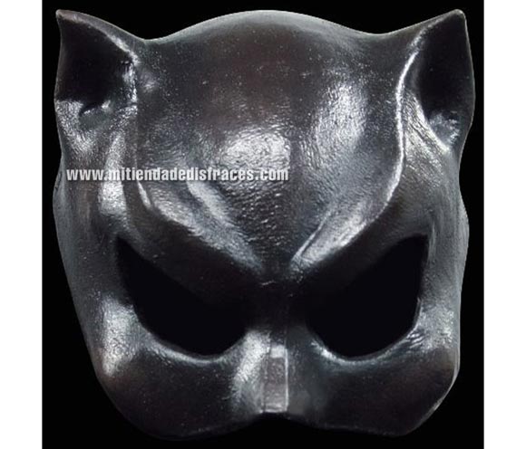 Media Máscara de Cat Woman de látex. Alta calidad. Fabricada artesanalmente por una empresa que hacen efectos especiales para Hollywood.