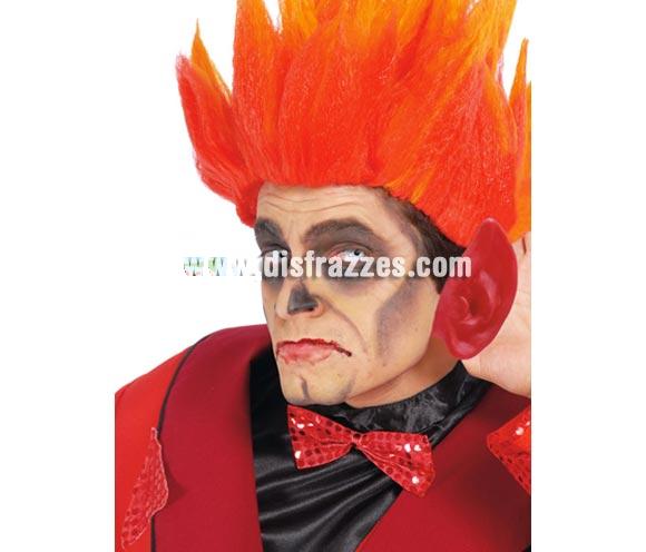 Orejas de Diablo o Demonio de látex para Halloween. Ideal como complemento de tu disfraz de Halloween para ir de Fiesta a Pub's, Discotecas, Casas particulares o Restaurantes y ayudar a crear un ambiente terrorífico y tenebroso en la Fiesta de Halloween.
¡¡Cómpranos los complementos de tu disfraz para Halloween, será divertido!!