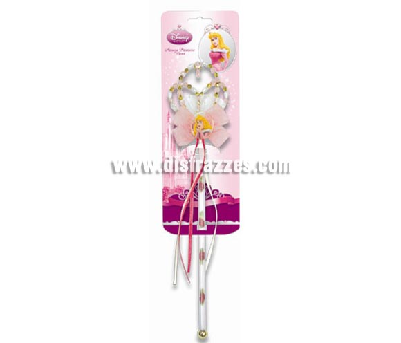 Varita de la Bella Durmiente con licencia Disney. Ideal como regalo en Navidad, Reyes Magos, Cumpleaños o en cualquier fecha del año. Con éste regalo quedarás muy bien y seguro que a los peques les encantará, además hará que desarrollen su imaginación y que jueguen haciendo valer su fantasía.
¡¡Compra tu disfraz o tus complementos para regalar en nuestra tienda de disfraces, será divertido!!
