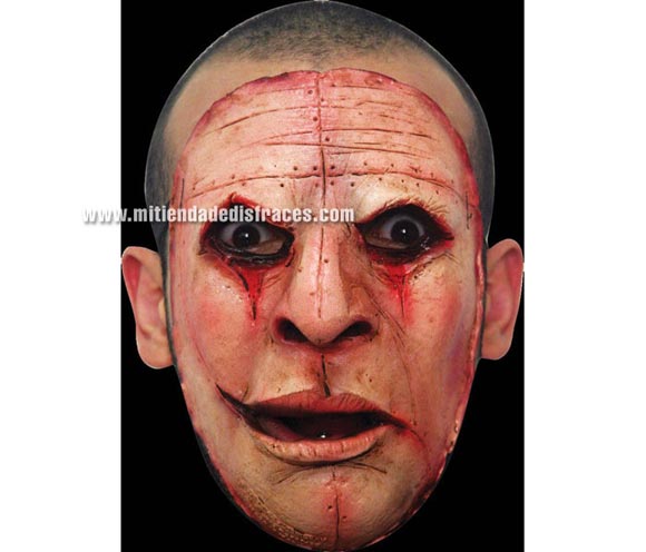 Máscara de Asesino de látex. Alta calidad. Fabricada artesanalmente por una empresa que hacen efectos especiales para Hollywood. Máscara de Media cara.