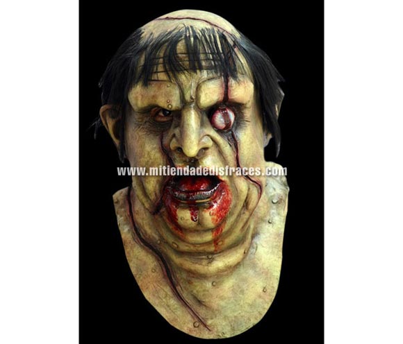 Máscara de Dead Bishop. Alta calidad. Fabricada en látex artesanalmente por una empresa que hace efectos especiales para Hollywood. Máscara de cabeza entera. Máscara de Obispo muerto, cura muerto.