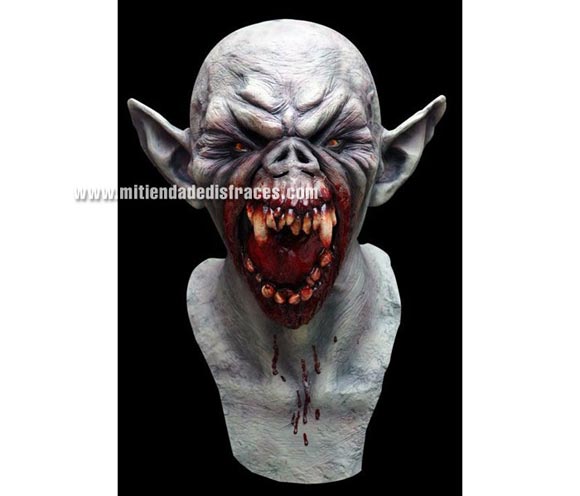 Máscara de Bloody Drac. Alta calidad. Fabricada en látex artesanalmente por una empresa que hace efectos especiales para Hollywood. Máscara de Demonio Vampiro Zombie asesino.