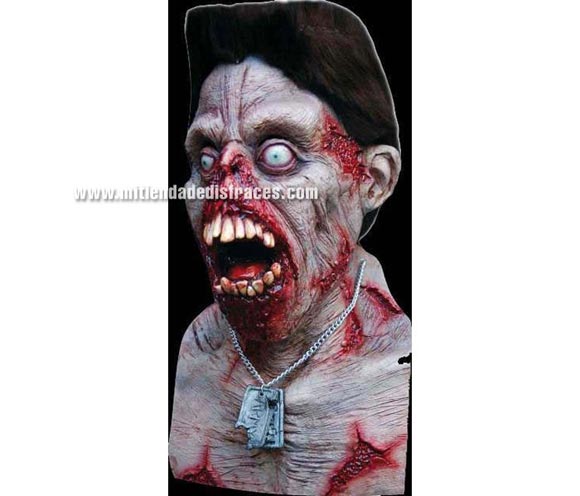 Máscara de The Marine. Alta calidad. Fabricada en látex artesanalmente por una empresa que hace efectos especiales para Hollywood. Máscara de Marinero Zombie.